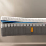Le matelas Emma Original II combine mousse à mémoire et ressorts ensachés pour un confort équilibré et respirant.