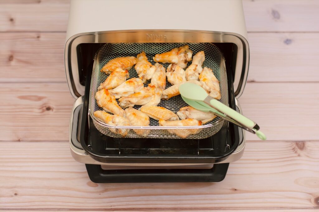 Le Ninja Artisan en mode air fryer