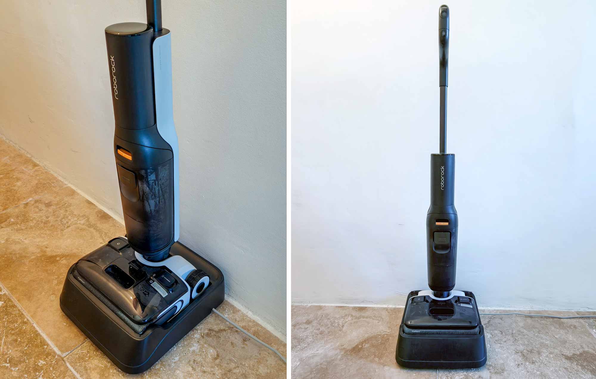 Station : lavage et séchage du rouleau à 90 °C, efficace contre poils et mauvaises odeurs. © Labo Maison
