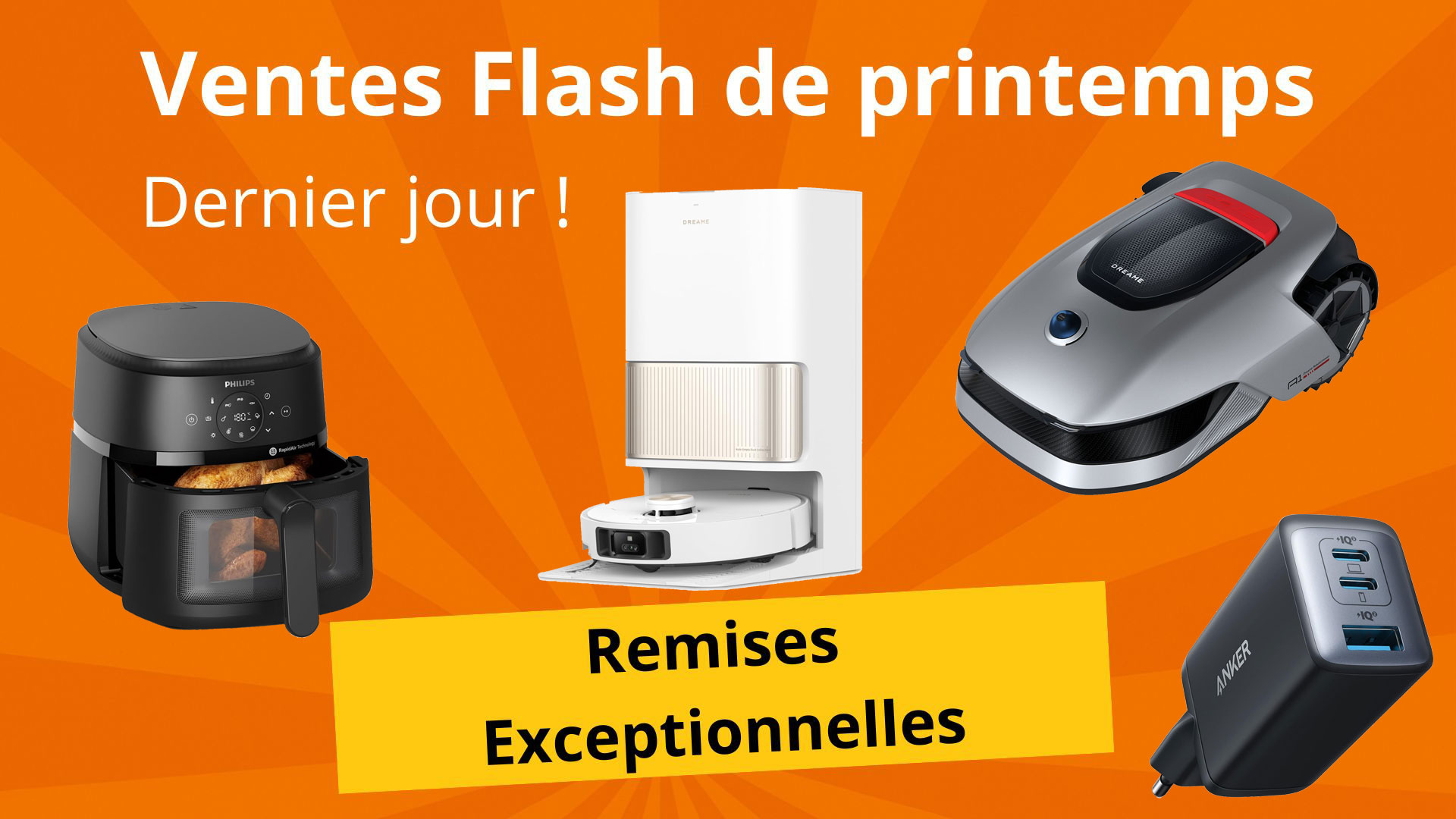 Dernières heures pour profiter des meilleures promos high-tech et maison avant la fin des Ventes Flash. (c) Labo Maison