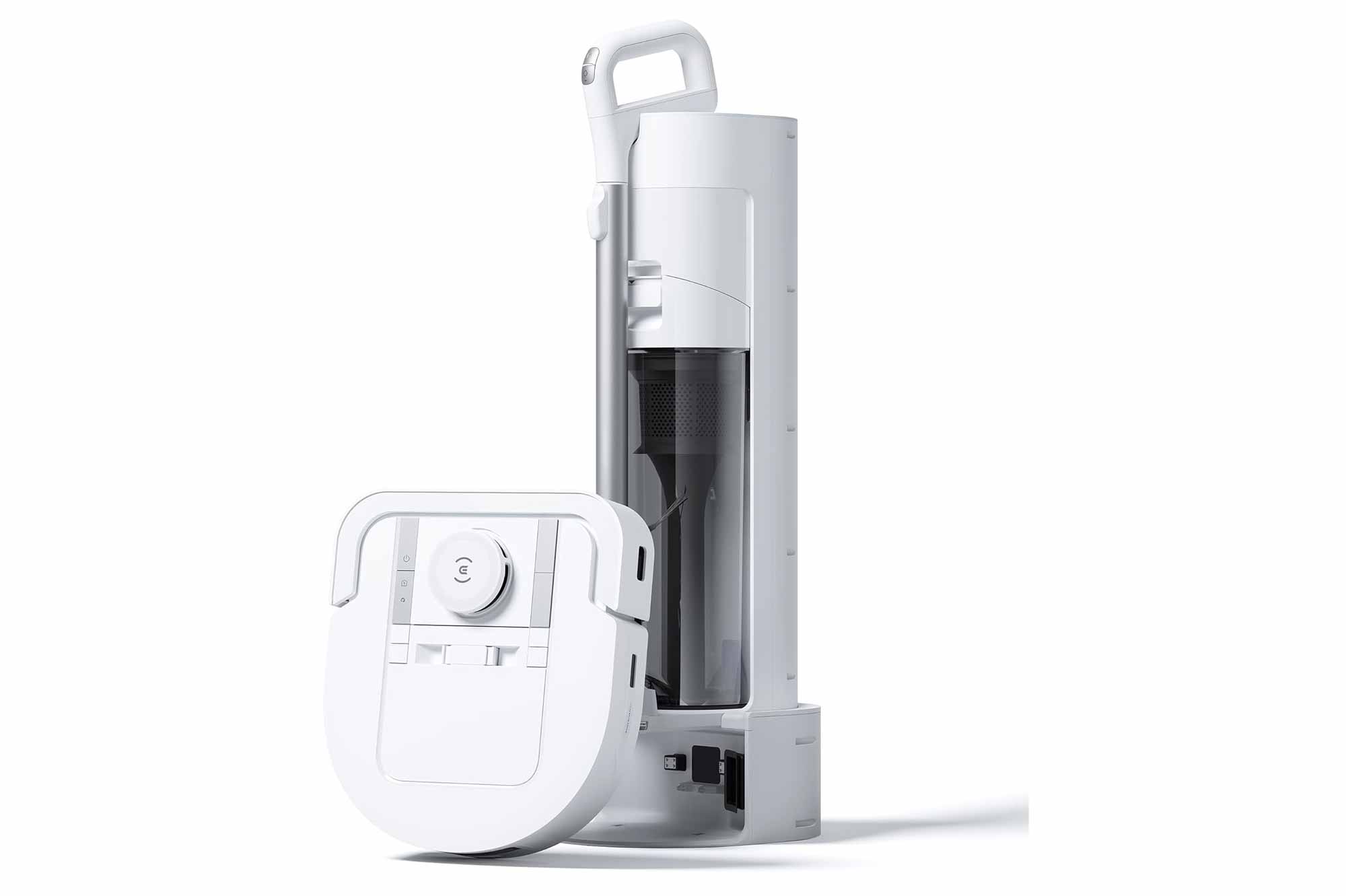 Aspirateur 2-en-1 robot + balai : un concept hybride inédit signé Ecovacs.