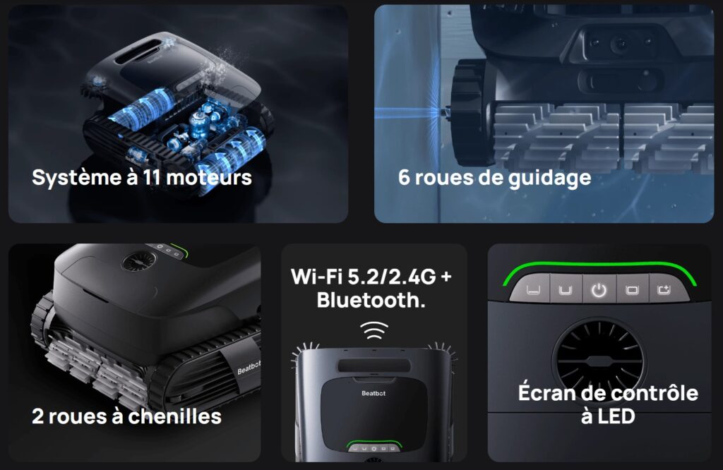 Robot de piscine BeatBot