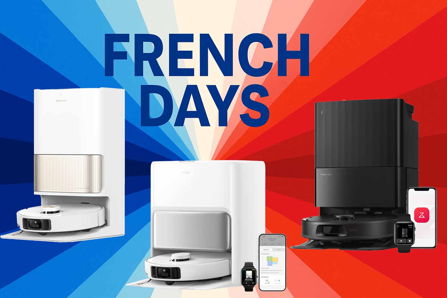 French Days les meilleures promos sur les aspirateurs robots. © Labo Maison