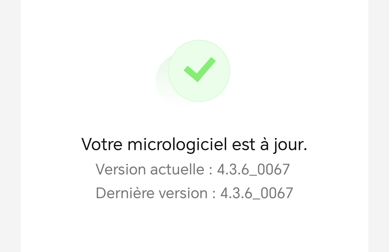 Vérifiez les mises à jour pour profiter des dernières fonctions et garantir la sécurité d’usage. (c) Labo Maison