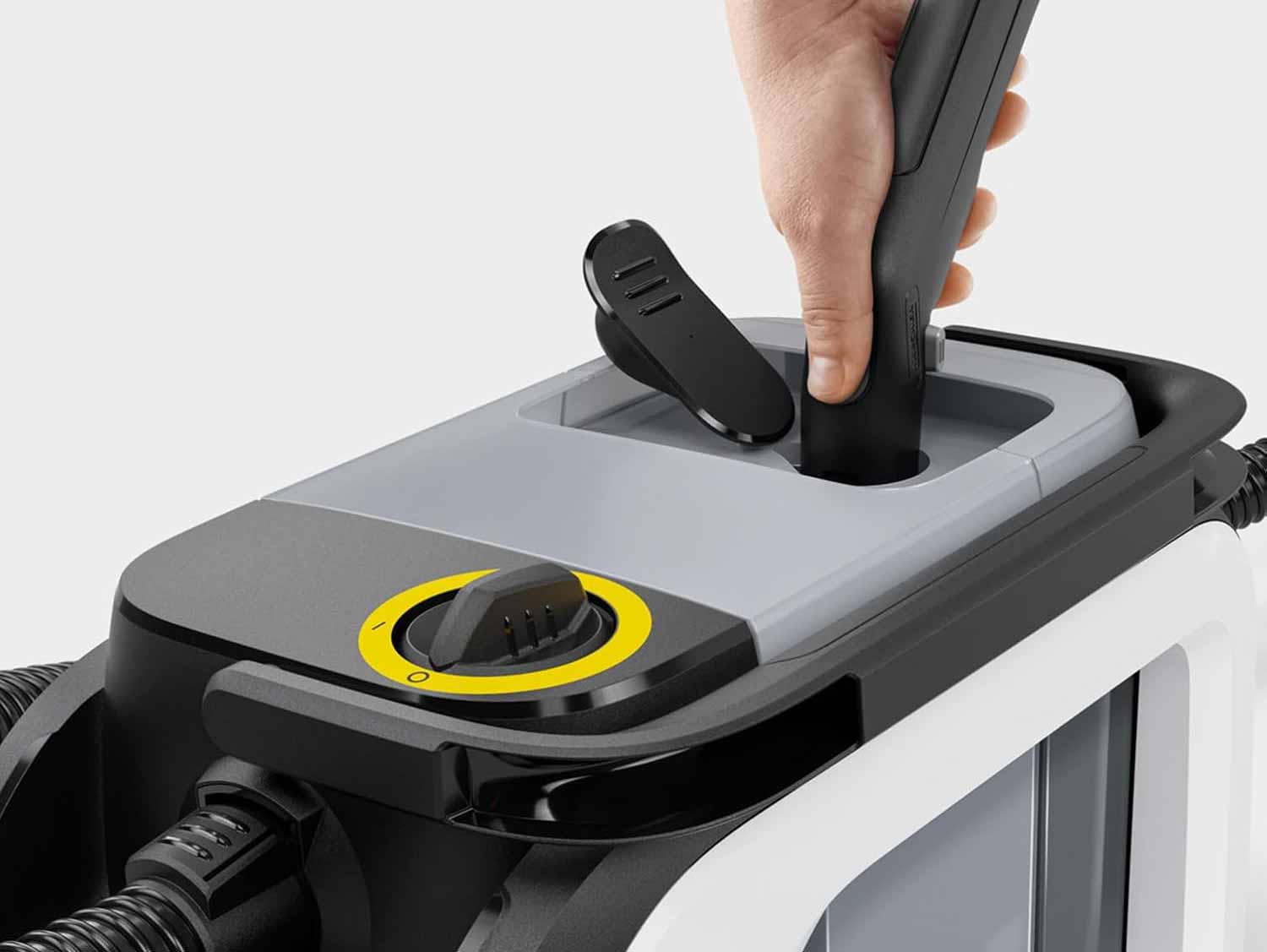 Rinçage automatique du système pour éliminer les saletés et éviter les mauvaises odeurs.