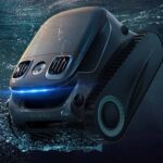 Photo du robot Aiper Scuba S1 Pro de face, prêt à l’usage.