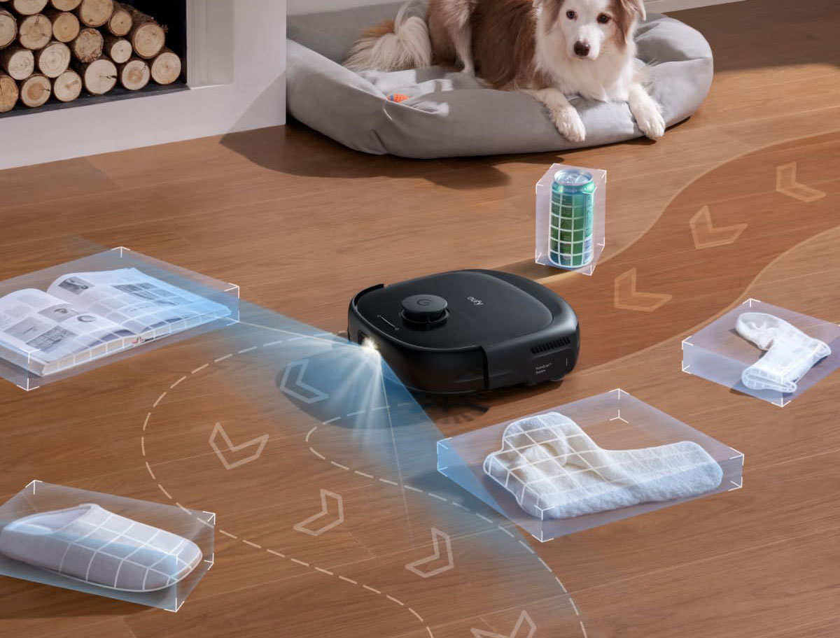 Interface de l’application mobile Eufy Clean pilotant le robot E28