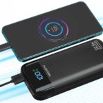 Batterie externe PAIDASHU en cours de recharge d’un smartphone