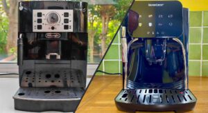 Duel Delonghi Magnifica S vs Lidl Silvercrest SKVA 1450 A1 (c) Labo Maison